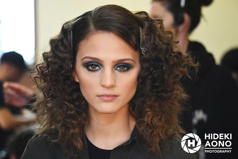 Hideki Aono Hair Makeup6 — NYFW Backstage Hair & Makeup