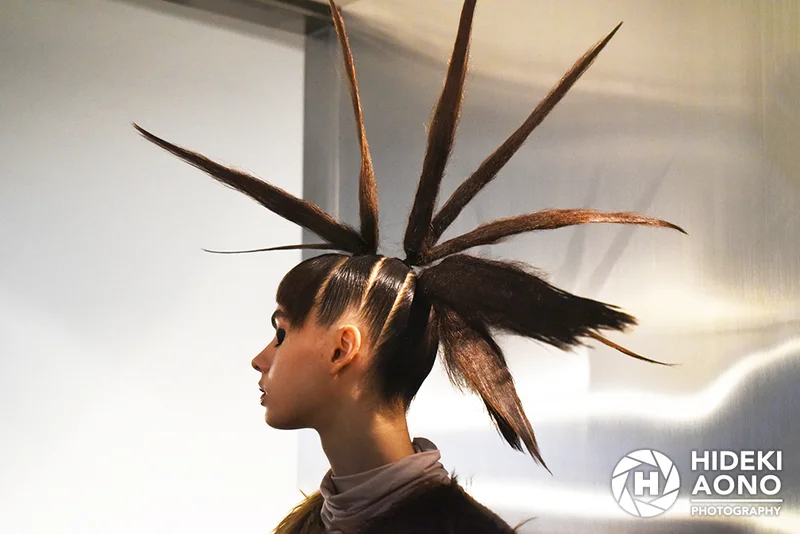 Hideki Aono Hair Makeup 15 — NYFW Backstage Hair & Makeup