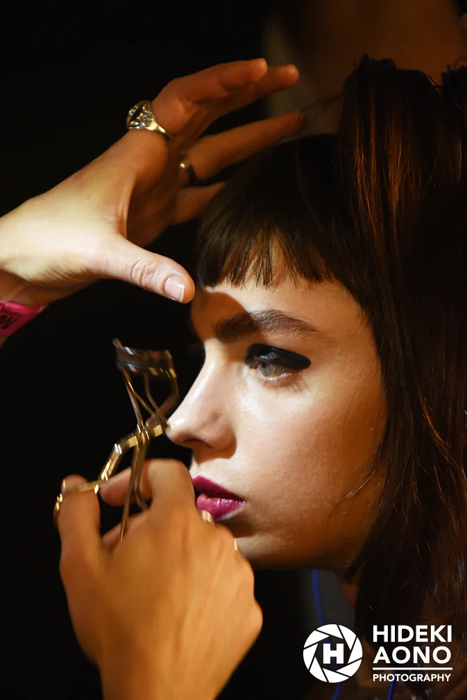 Hideki Aono Hair Makeup 11 — NYFW Backstage Hair & Makeup