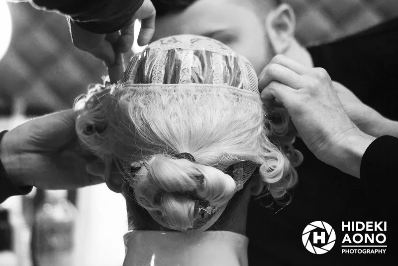 Hideki Aono Hair Makeup2 — NYFW Backstage Hair & Makeup