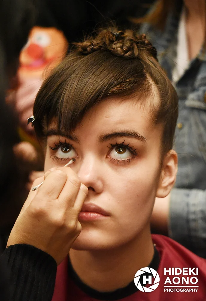Hideki Aono Hair Makeup 13 — NYFW Backstage Hair & Makeup